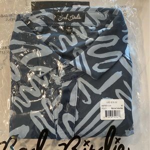 New bad birdie golf polo collared shirt